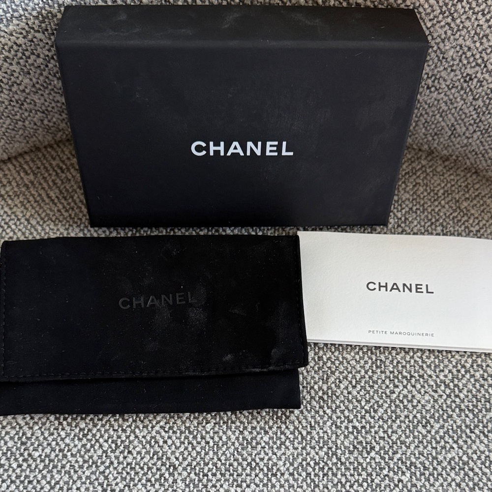 Chanel Tan Quilted Leather Wallet - Picture 12 of 16